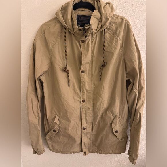 21Men Men's Tan Jacket - Picture 1 of 7